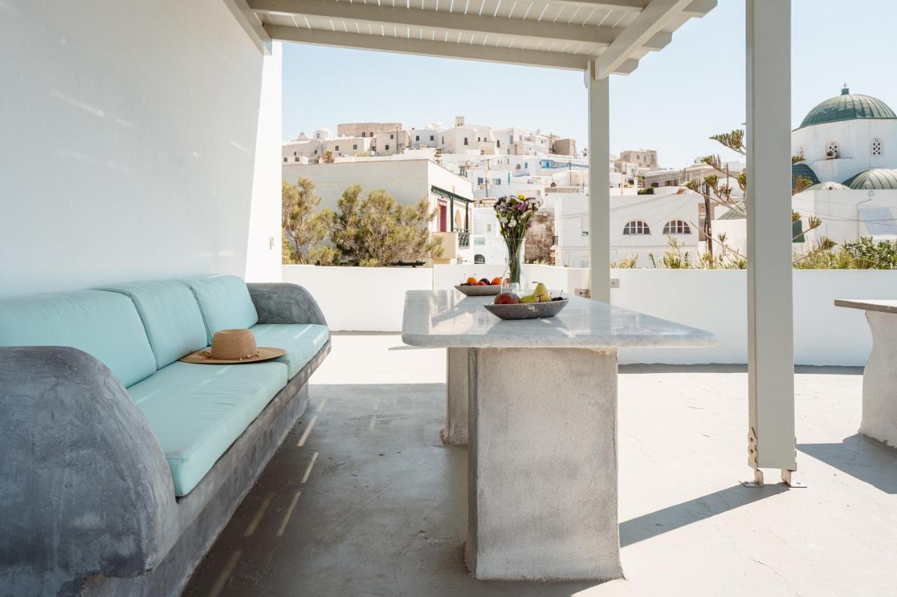 Celestial Seaview Apartments-Portara Naxos City Kültér fotó
